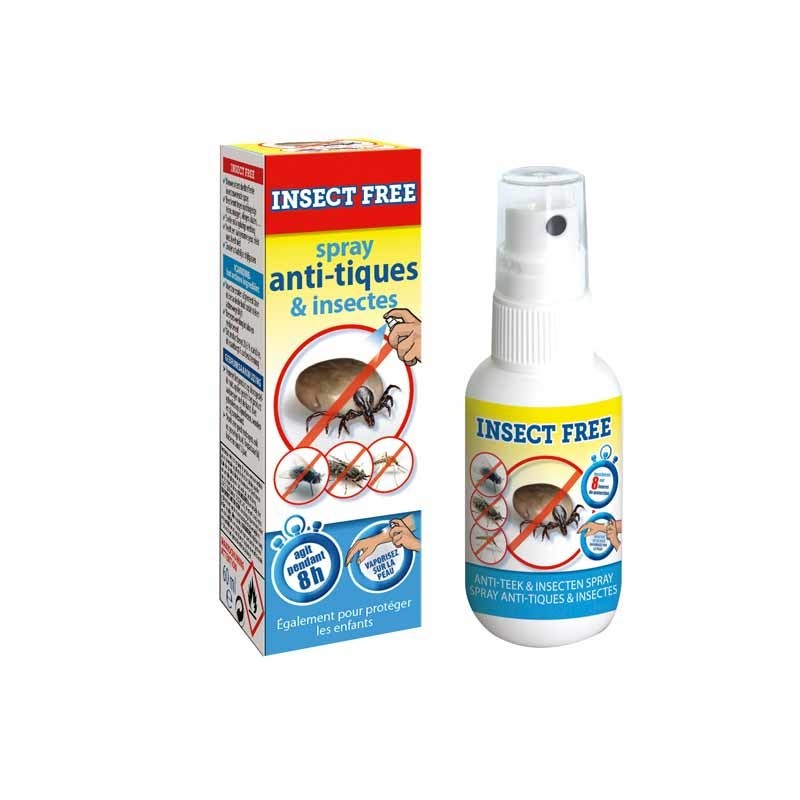 Anti-Tiques Spay Corps Spray 60ml - La solution efficace
